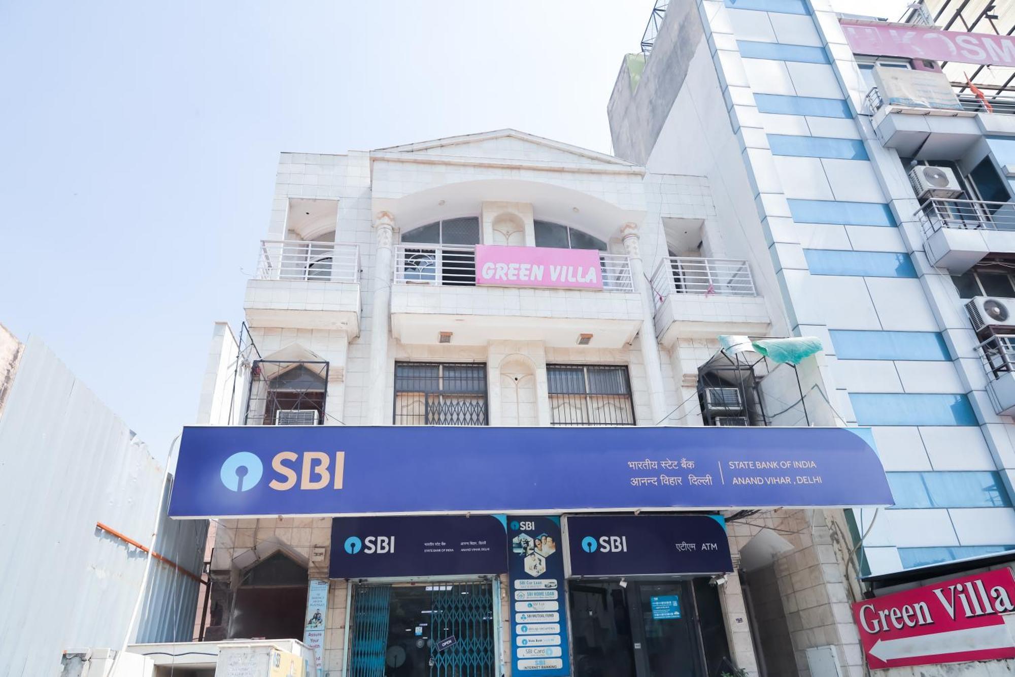 Hotel Green Villa - Near Anand Vihar Station New Delhi Exteriör bild